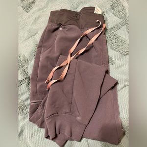Figs Charcoal Zamora high waist joggers XL